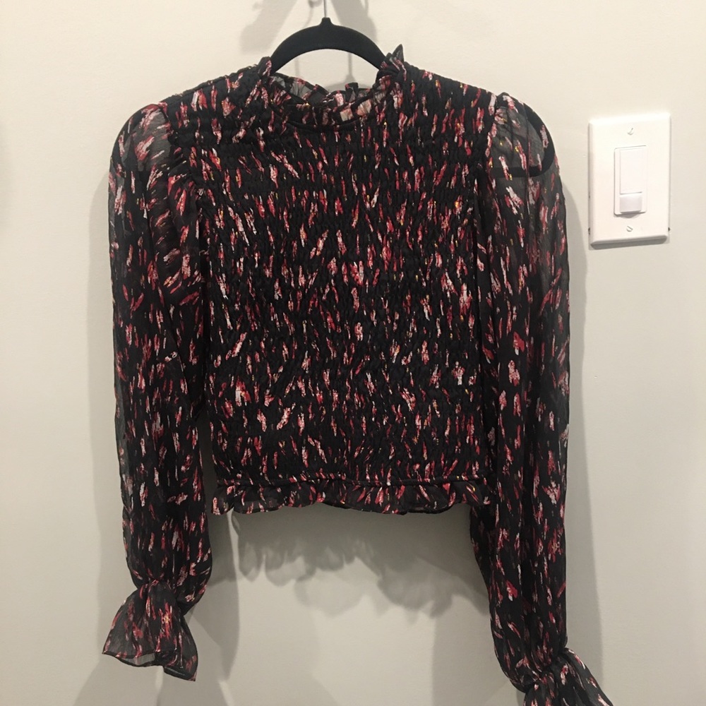 Long Sleeve Crop Top